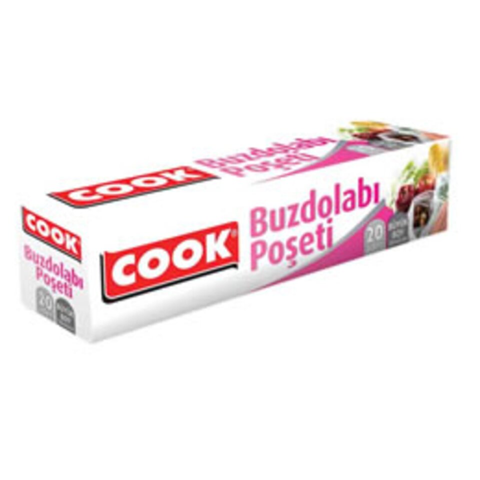 COOK BUZDOLABI POŞETİ 20'Lİ-BÜYÜK BOY